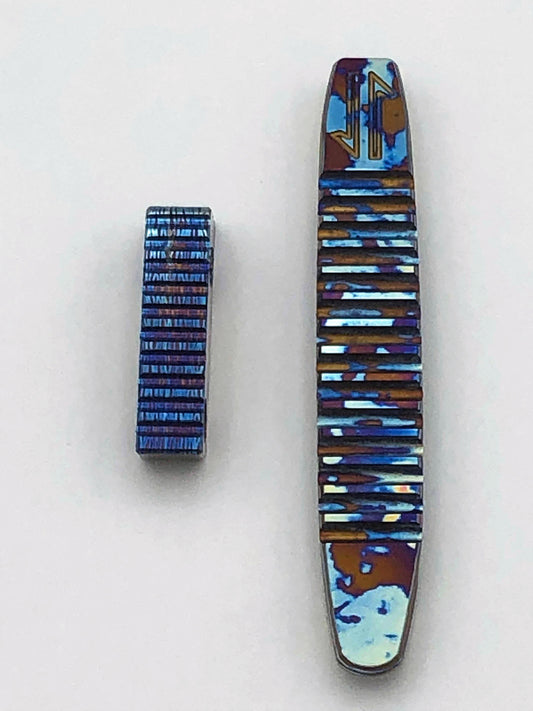 Timascus Pocket Clip / Backspacer #001