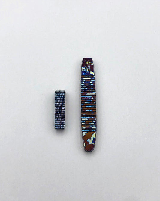 Timascus Pocket Clip / Backspacer #003